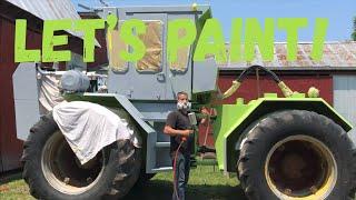 Forgotten Steiger Bearcat 1 gets paint!