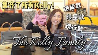 A HUGE Hermès Kelly Family Collection (Probably the Most Comprehensive One) [ENG SUB]