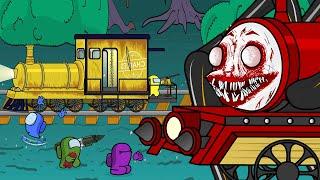 AMONG US vs. CHOO CHOO CHARLES | Toonz Funny Animation