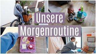 UNSERE MORGENROUTINE in der Woche - Arbeit, Kita, Haushalt  svallalaa