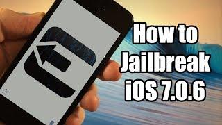 How to Jailbreak IOS 7.0.6 using Evasi0n - iPhone, iPod, iPad