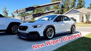 22+ WRX Wiper Blade Replacement // Quick and Easy