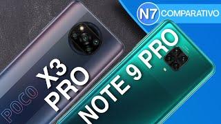 Xiaomi POCO X3 PRO VS Redmi note 9 PRO | Comparativo