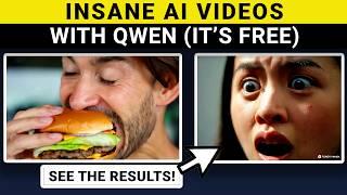 This Free (for now) & Unlimited Ai Video Generator (Qwen) is Amazing!