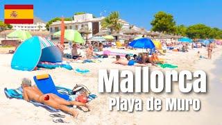 WALKING TOUR PLAYA DE MURO BEACH- MALLORCA (MAJORCA) BALEARIC ISLANDS - July 19, 2022