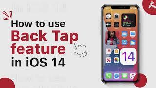 How to setup "Back tap" feature on iOS 14 | iOS tips | Applesutra