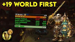 +19 World First Siege of Boralus | Prot Paladin PoV | The War Within 11.0.7 WoW