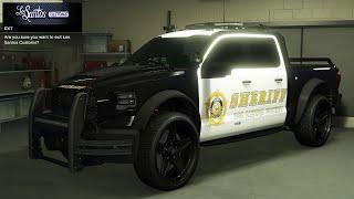 GTA 5 Online - Vapid Caracara Pursuit (Ford F-150 Police) - DLC Vehicle Customization