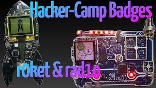 Hacker-Camp Badges Teil 1: r0ket und rad10