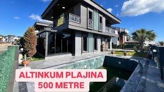 Didim’de satılık villa Altınkum plajına komşu  4+1 lüks mobilyalı  #didim