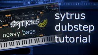 how to make dubstep basses in sytrus | fl studio tutorial