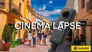 Como hacer un Cinema Lapse con la Insta 360 one X 2 Shot lab