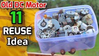 11 AWESOME USES OF OLD DC MOTOR