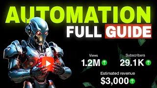 YouTube Automation With AI | YouTube Automation Step By Step | YouTube Automation Full Course