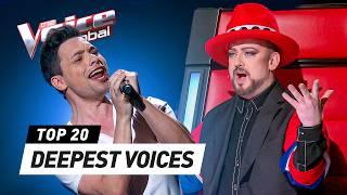 The DEEPEST VOICES in The Voice History