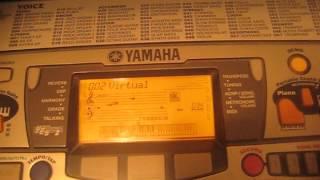 Yamaha PSR-280 Demo Song #2: "Virtual Insanity" by Jamiroquai