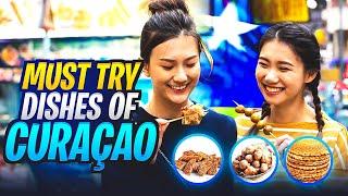 Travel Vlog - Must Try Local Cuisine of Curaçao! Best Places to Eat in Curacao, Caribbean Food