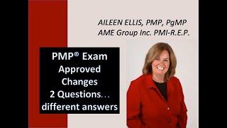 PMP Exam Prep - What next after change approved with Aileen