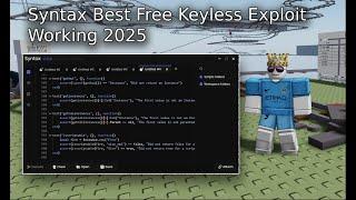 New BEST Roblox Exploit "Syntax" executor free keyless exploit 