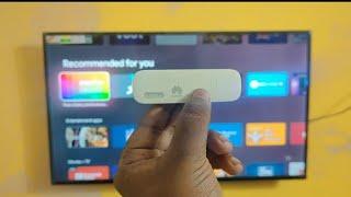 Huawei Wifi Dongle in Mi TV | Turn your TV into Wifi Hotspot for all devices | 