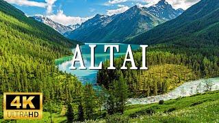ALTAI 4K Scenic Relaxation Film (60fps) - Relaxing Piano Music - Natural Landscape
