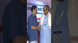 Arvind Kejriwal Joins Opposition Meeting in Bengaluru, Meets Karnataka CM Siddaramaiah and DCM DKS