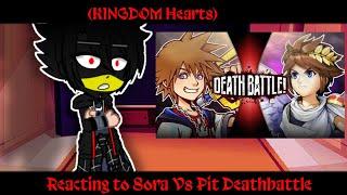 BNHA/MHA reacts to Sora Vs Pit Deathbattle[]3/?[](Kingdom Hearts[]