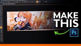 Nami Header Tutorial | Photoshop | *EASY* |