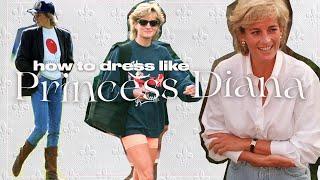 how to dress like Princess Diana (style guide, capsule wardrobe, + where to shop)