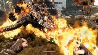 ChickenGamers  Skyrim   Unarmed Badass Viking Commentary