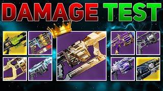 What is the BEST Heavy Grenade Launcher for DPS? (Damage Test) | Destiny 2 Into the Light