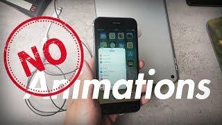 Remove Animation iOS 11 - No Jailbreak