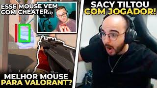 RADIANTE JOGANDO VALORANT COM MOUSE DE 10 REAIS! SACY TILTOU COM RAZE DO SEU TIME - CLIPS