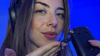 ASMR: Tongue Clicks, kisses, inaudible (TASCAM)