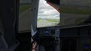 Landing in Yekaterinburg A320 Neo #airbus #aviation #cockpit #landing #gopro