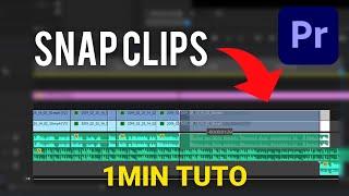 Enable Timeline Snapping in Premiere Pro | Fix Snapping Not Working (Updated 2023 Tuto)