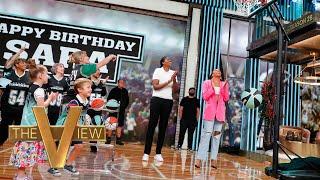 New York Liberty WNBA Players, Dance Team Surprise Sara Haines | The View