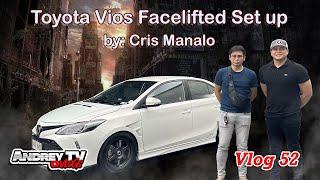 Toyota Vios Facelifted Set Up by: Cris Manalo | Andrey TV