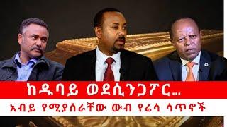 ከዱባይ ወደሲንጋፖር…| አብይ የሚያሰራቸው ውብ የሬሳ ሳጥኖች 06/16/24