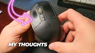 Logitech MX Master Wireless Mouse – High-precision Sensor, Speed-adaptive Scroll Wheel, Thumb Scroll