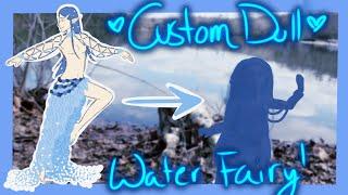 OOAK Custom Doll - Blue Water Fairy!