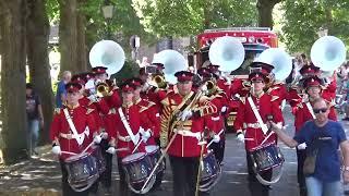 Flora Band Rijnsburg tijdens Flowerparade deel 5