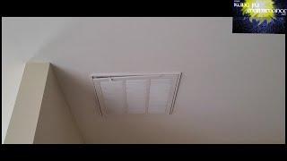 Relatch Air Filter Catch On Ceiling Without A Ladder