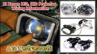 LED | HID | Bi Xenon Projector | How To Wiring Projector Headlights | Quality Lovers  | 2021