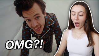 HARRY STYLES LATE NIGHT TALKING MUSIC VIDEO REACTION