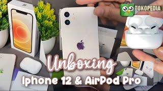 TOKOPEDIA HAUL | UNBOXING IPHONE 12 & AIRPOD PRO 2021