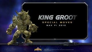 King Groot Special Moves | Marvel Contest of Champions