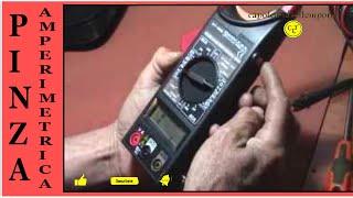 tutorial of use in clamp amperimetrica cleamp meter DT 266