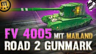 Road to FV4005 3rd Gunmark feat. Mailand #1 [World of Tanks - Gameplay - DE - Highlights]