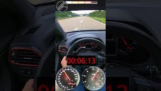 Hyundai i30 N Fastback 275 PS 0-100 kmh Acceleration Test #nospeedlimitgermany